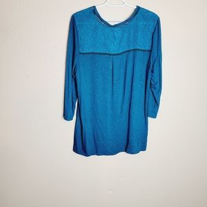 Casual v neck blouse